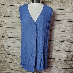 New York Style Blue Summer Dress Size Medium